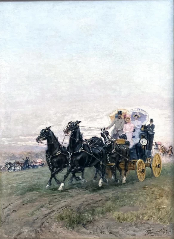 Alle corse in carrozza